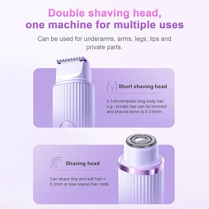 Dual Head Shaver - Trendora